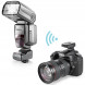 Neewer® nw-985 C E-TTL Vierfarb TFT Display HSS Kamera Slave Flash Speedlite Kit für Canon-01
